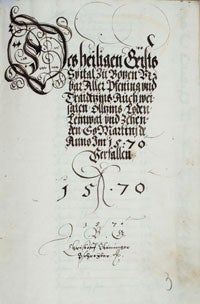 Archiv des Heilig-Geist-Spitals Bozen