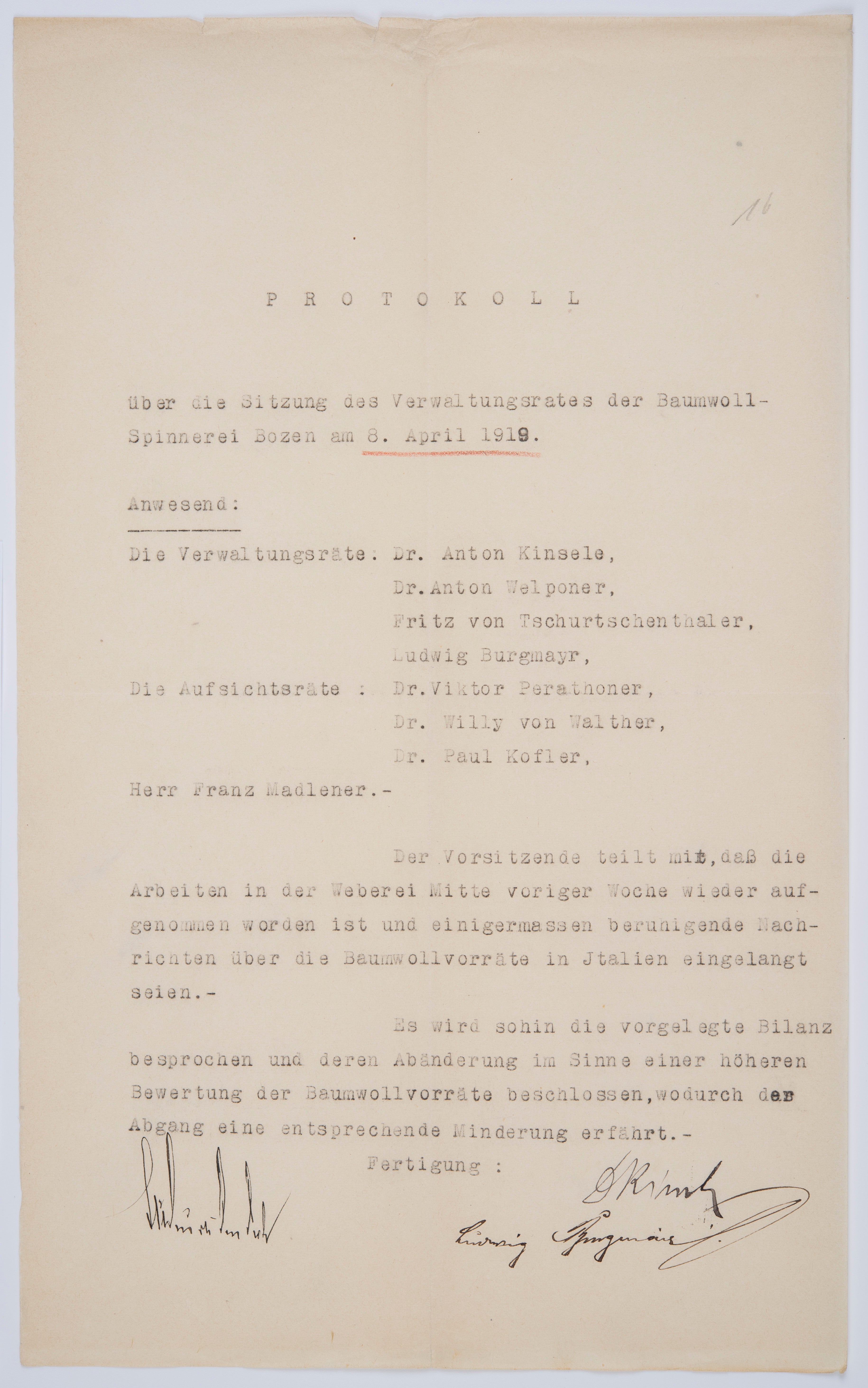 Cotonificio di Bolzano, n. 7