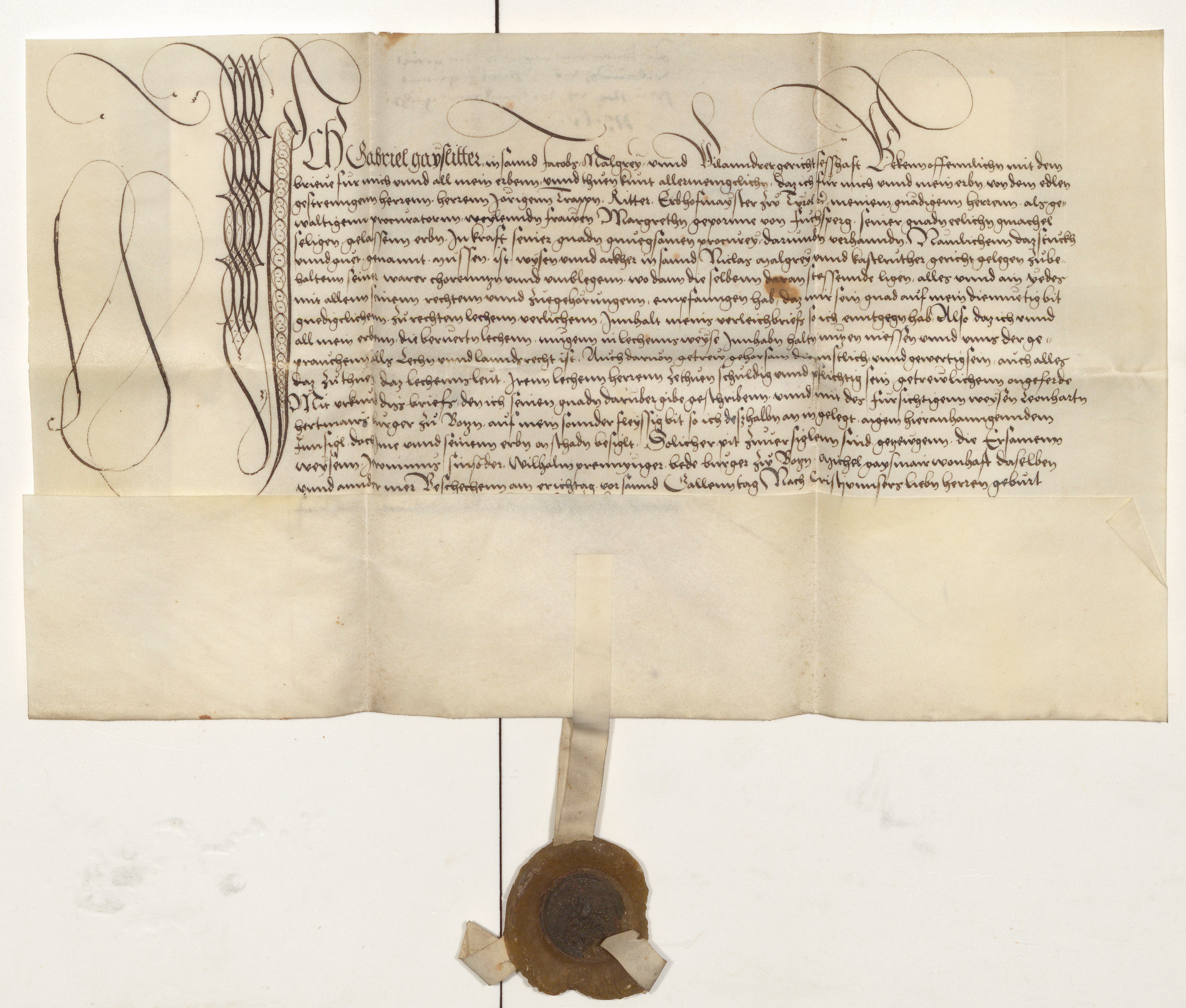 Archiv der Churburg, Rota Ablage, Pos. 748