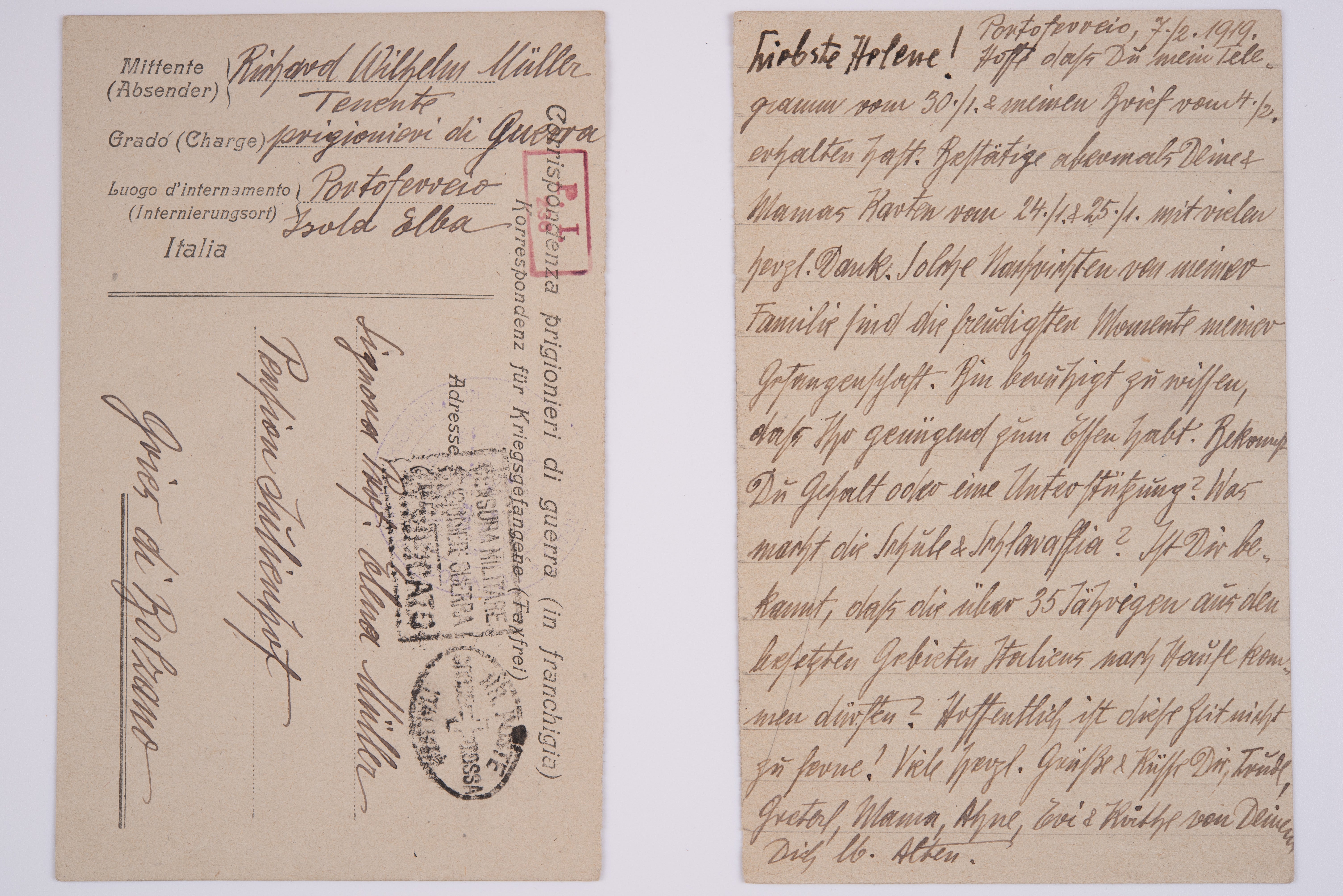 Nachlass Helene und Richard Müller, Nr. 6