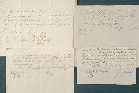 Almosenbewilligung- Armenstiftung der Kraus von Sala zu Kastelruth