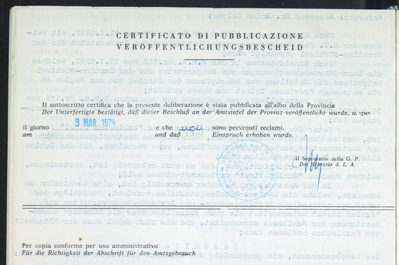 Beschlüsse des Landesauschusses bzw. Landesregierung, Nr. 831 vom 26.2.1974