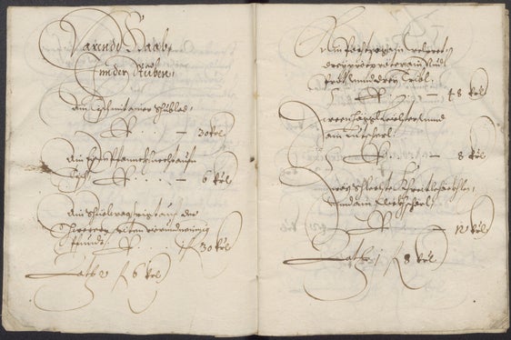 Archivio provinciale di Bolzano, Inventari della Media Val Pusteria, n. 139, fol. 5v-6r