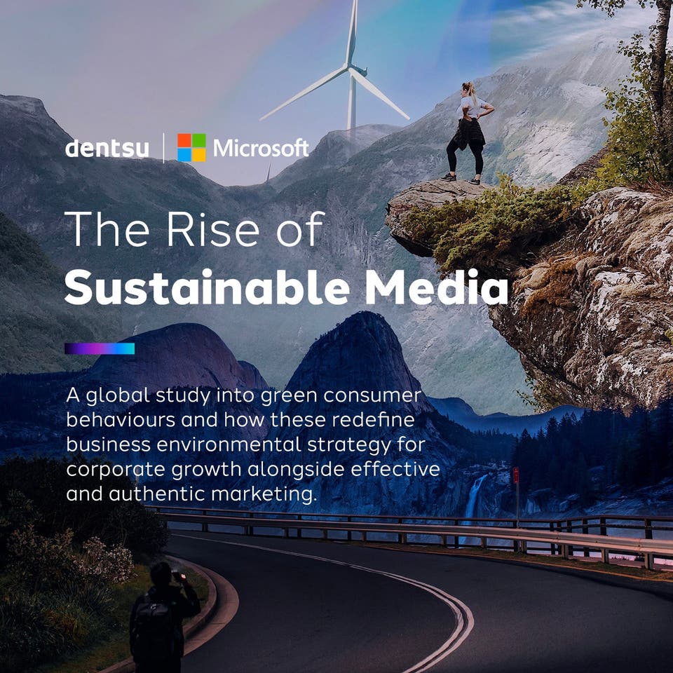 The Rise of Sustainable Media by dentsu