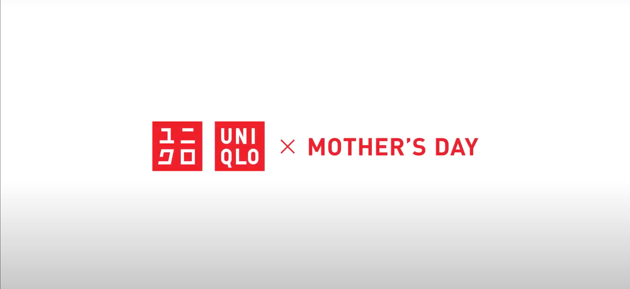 dentsu Tokyo Uniqlo x Mother's Day