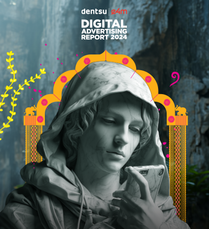 Digital Advertising Report 2024 By Dentsu India and exchange4media
