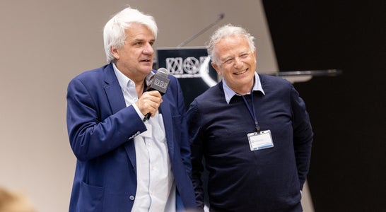 Il Direttore Generale Stefan Gasslitter e il Presidente Oscar De Iorio Il Direttore Generale Stefan Gasslitter e il Presidente Oscar De Iorio