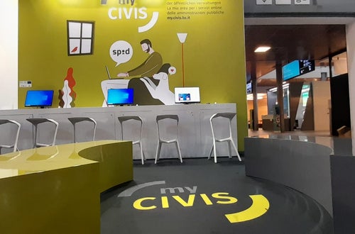 Der Stand von myCIVIS auf der Herbstmesse 2022 Der Stand von myCIVIS auf der Herbstmesse 2022