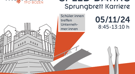 Fiera aziendale "Speed Dating. Sprungbrett Karriere" Fiera aziendale "Speed Dating. Sprungbrett Karriere"