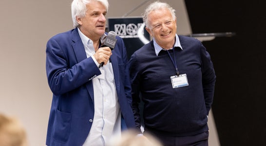 Il Direttore Stefan Gasslitter e il Presidente Oscar de Iorio Il Direttore Stefan Gasslitter e il Presidente Oscar de Iorio