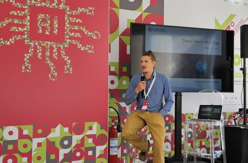 Thomas Quetri als Redner beim Festival Thomas Quetri als Redner beim Festival