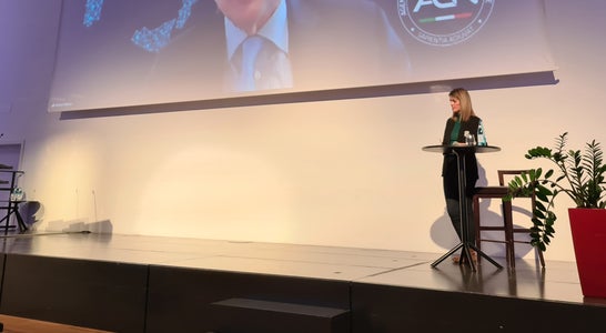 Gianluca Galasso, Direktor des Dienstes “Operazioni”/CSIRT" der Agentur für Cybersicherheit, zugeschaltet. Foto: Siag, 2022 Gianluca Galasso, Direktor des Dienstes “Operazioni”/CSIRT" der Agentur für Cybersicherheit, zugeschaltet. Foto: Siag, 2022