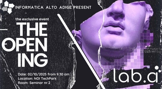 "THE OPENING" Eröffnungsveranstaltung des SIAG lab.ai im NOI Techpark in Bozen. "THE OPENING" Eröffnungsveranstaltung des SIAG lab.ai im NOI Techpark in Bozen.