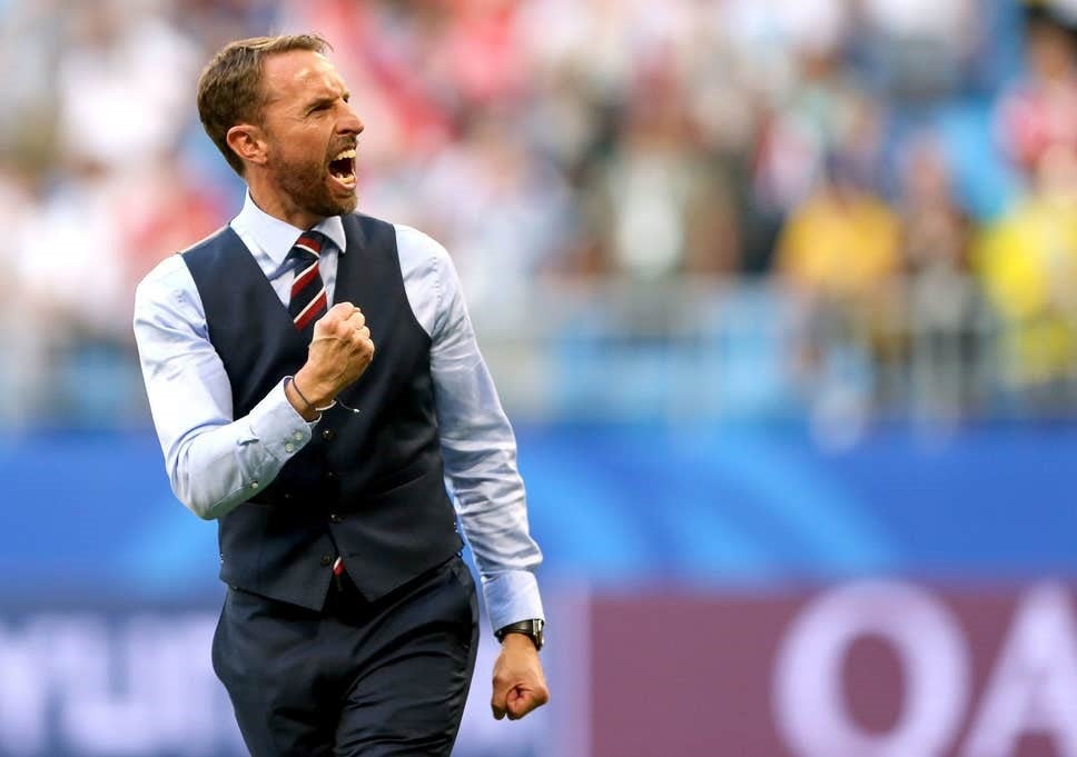 Current England football manager Gareth Southgate
