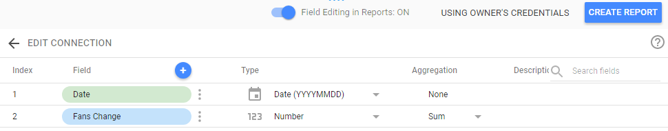 data studio conform data types