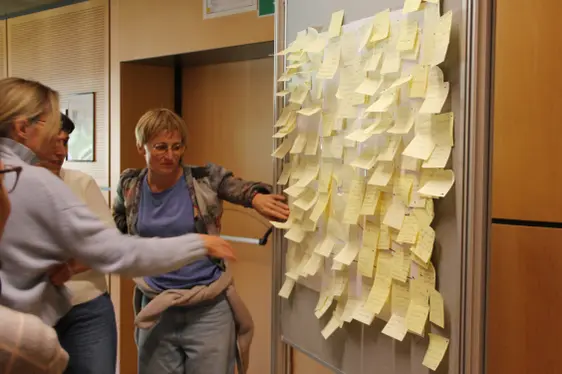 Ergebnisse der Workshops (Foto: LPA/Amt für Weiterbildung und Sprachen)