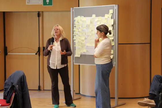 Workshop mit Joice Preira (Foto: LPA/Amt für Weiterbildung und Sprachen)