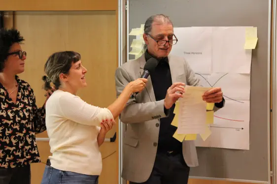 Workshop mit Joice Preira (Foto: LPA/Amt für Weiterbildung und Sprachen)