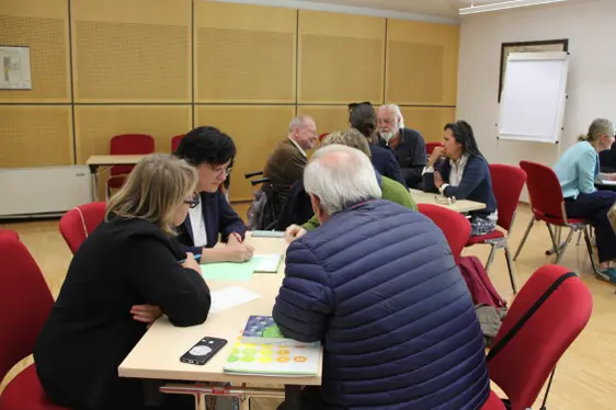 Workshop mit Irene Cennamo (Foto: LPA/Amt für Weiterbildung und Sprachen)