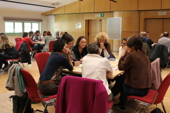 Workshop mit Joice Preira (Foto: LPA/Amt für Weiterbildung und Sprachen)