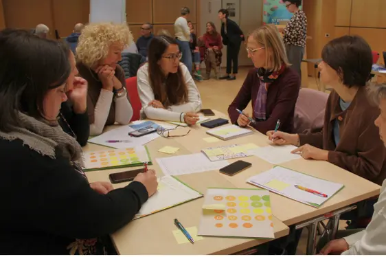 Workshop mit Joice Preira (Foto: LPA/Amt für Weiterbildung und Sprachen)