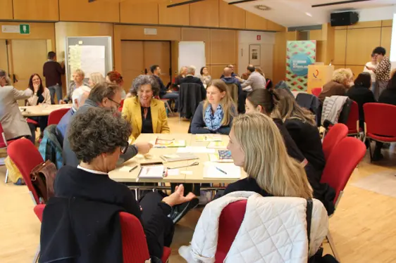 Workshop mit Joice Preira (Foto: LPA/Amt für Weiterbildung und Sprachen)