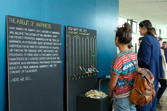 Stazione: How happy are you? (Quanto sei felice?)