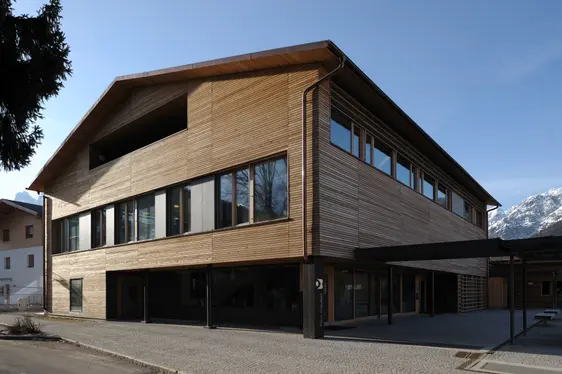 Öffentliche Bibliothek Toblach – Foto: © Ludwig Thalheimer