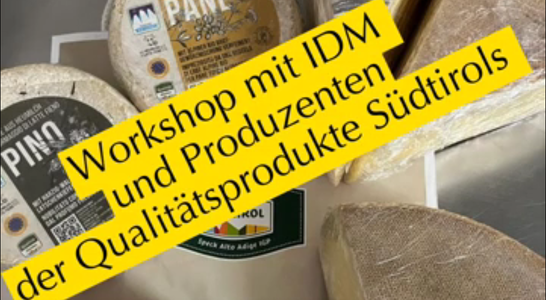 Workshop Südtiroler Qualitätsprodukte_IDM Workshop Südtiroler Qualitätsprodukte_IDM