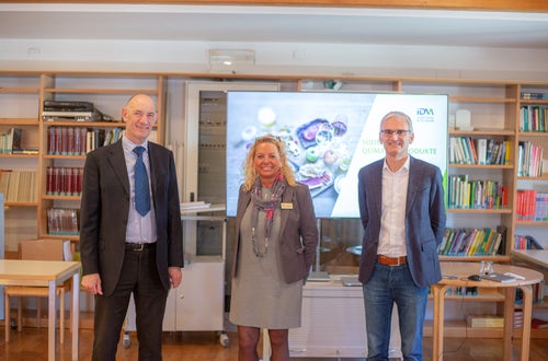 Herr Unterfrauner-IDM; Frau Rosmarie Gander LBS SAVOY - Herr Zandanel IDM Herr Unterfrauner-IDM; Frau Rosmarie Gander LBS SAVOY - Herr Zandanel IDM