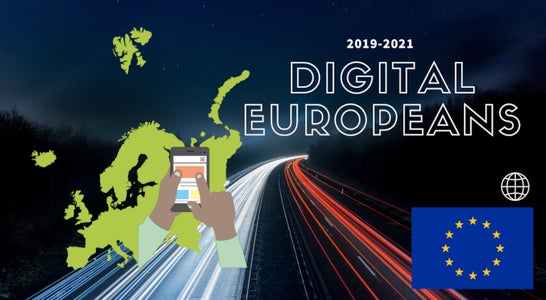 Logo Digital Europeans Projekt Logo Digital Europeans Projekt