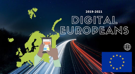 Logo Digital Europeans Projekt Logo Digital Europeans Projekt