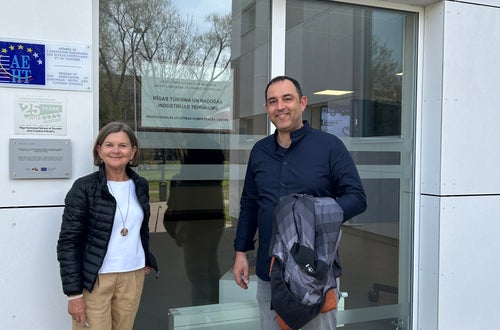 Erfahrungsaustauschbesuch an der Technischen Hochschule für Tourismus und Kreativwirtschaft in Riga/Lettland Erfahrungsaustauschbesuch an der Technischen Hochschule für Tourismus und Kreativwirtschaft in Riga/Lettland