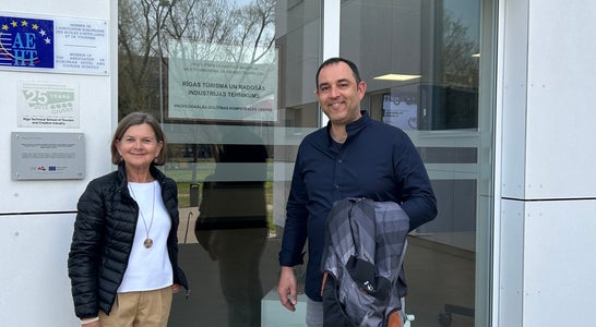 Erfahrungsaustauschbesuch an der Technischen Hochschule für Tourismus und Kreativwirtschaft in Riga/Lettland Erfahrungsaustauschbesuch an der Technischen Hochschule für Tourismus und Kreativwirtschaft in Riga/Lettland