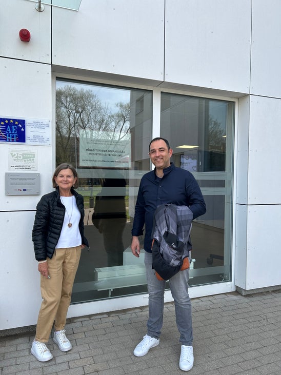 Erfahrungsaustauschbesuch an der Technischen Hochschule für Tourismus und Kreativwirtschaft in Riga/Lettland Erfahrungsaustauschbesuch an der Technischen Hochschule für Tourismus und Kreativwirtschaft in Riga/Lettland