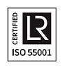 Logo ISO 55001 certificaat