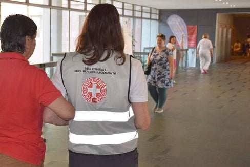 Auch im Krankenhaus Brixen wird ein Begleitdienst eingerichtet (Foto: Gesundheitsbezirk Brixen/Helmuth Pircher)