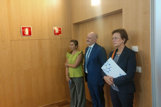 Gabriella Casu, Simone Cecchetto und Tiziana Rossetto