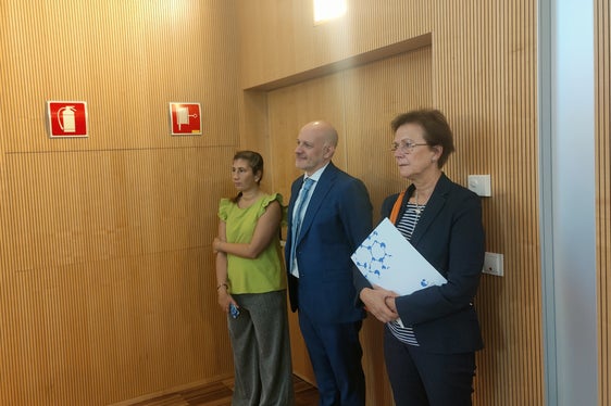 Gabriella Casu, Simone Cecchetto und Tiziana Rossetto