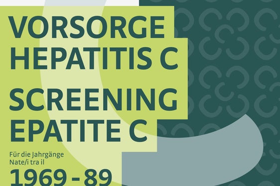 Flyer Vorsorge Hepatitis C