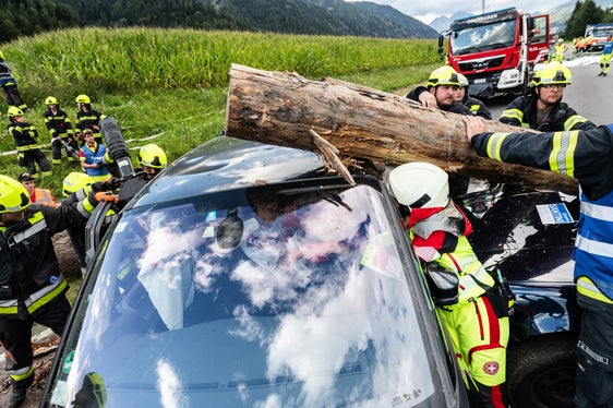 Vorbereitung auf Olympia 2026: Großübung in Antholz (Foto: Ivo Corrà)