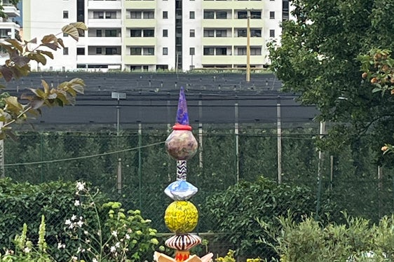 Ein Kunstgegenstand, geschaffen von Menschen mit psychiatrischen Erkrankungen