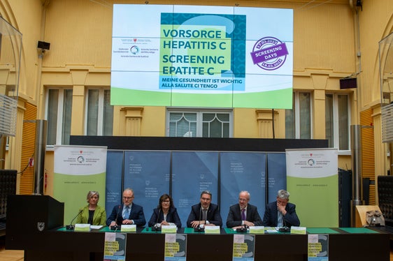 Conferenza stampa Screening epatite C