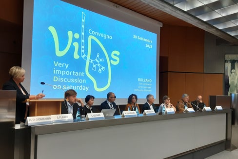 Discussione al podio