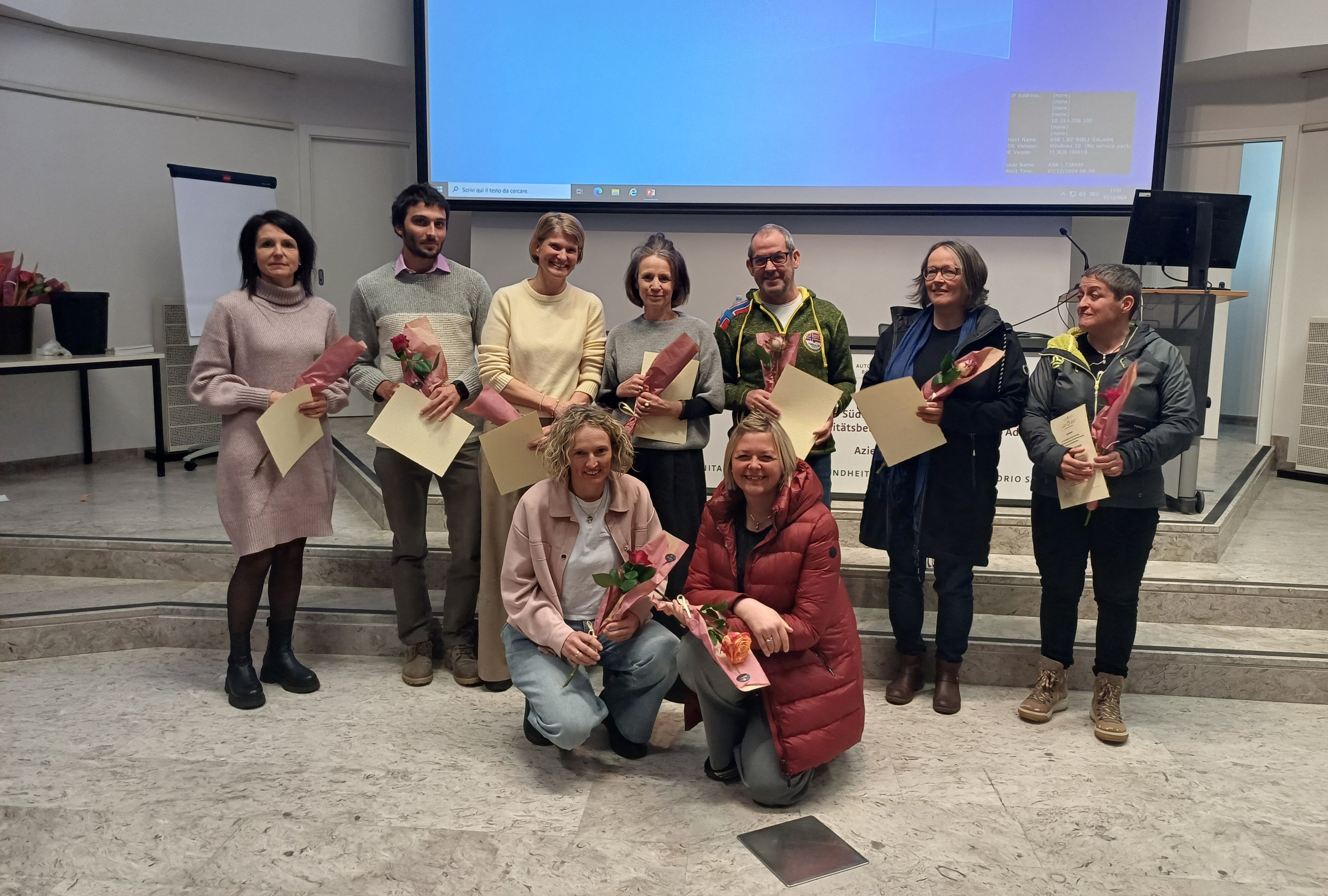 Das Team des Gesundheitssprengels Brixen