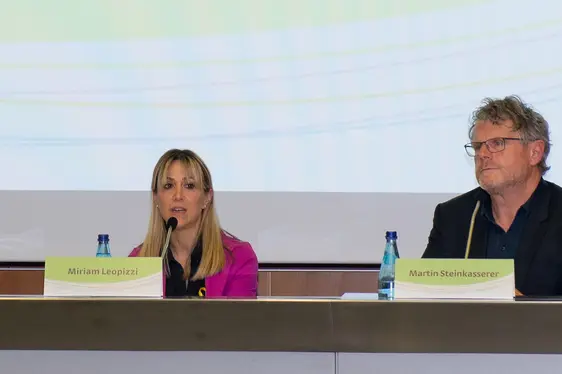 Miriam Leopizzi und Martin Steinkasserer