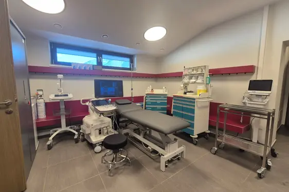 Ambulatorio del policlinico olimpico (Foto: Asdaa)