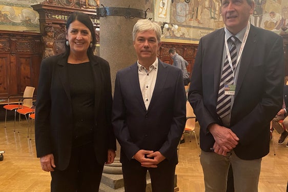 Irene Pechlaner, Antonio Frena und Josef Widmann