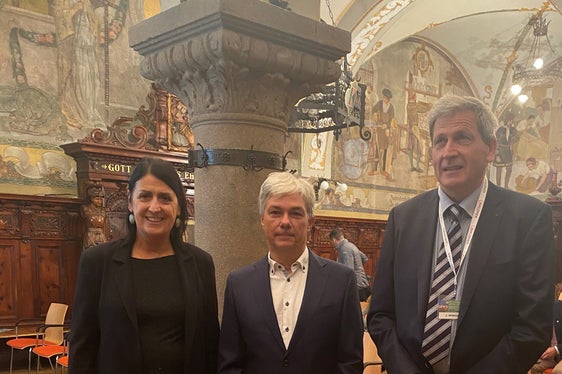 Irene Pechlaner, Antonio Frena und Josef Widmann