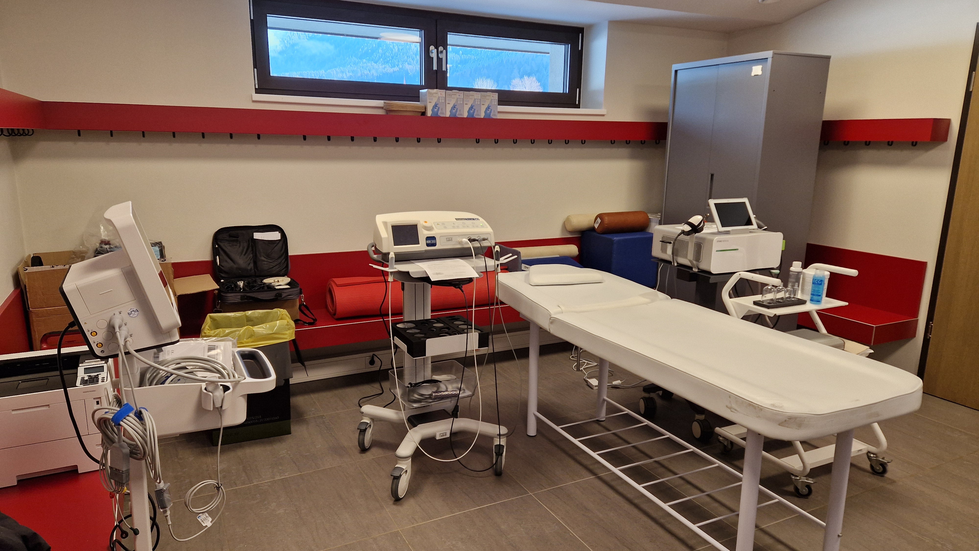 Die Olympische Polyklinik ist mit Untersuchungsräumen ausgestattet. (Foto: Sabes\VS)